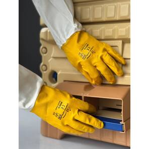 Arıcı Eldiveni, Su Geçirmez, Nitril, L (9) Beden