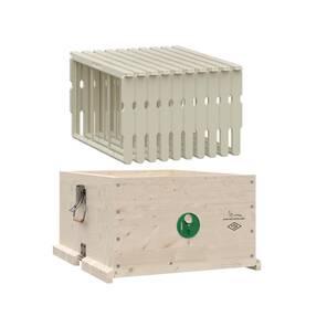 Ergonomik Ahşap Kovan Ballık (LN-24 TR) Çerçeveli