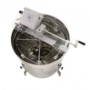 Lyson Yatarlı Bal Süzme Makinesi, 12V Motorlu/Manuel, 4 Çerçeveli, Optima Serisi, W221MS