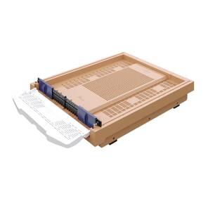 Polen Tuzaklı Kovan Tabanı - E Tipi (Anti Varroa Izgaralı)