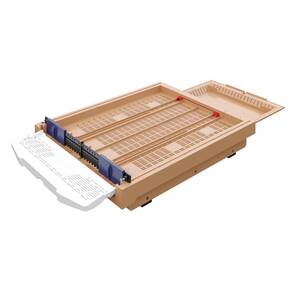 Polen Tuzaklı Kovan Tabanı - E Tipi (Anti Varroa Izgaralı)