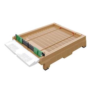 Polen Tuzaklı Kovan Tabanı - M tipi - Multi Taban (Anti Varroa Izgaralı)