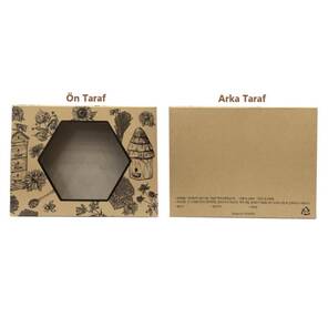 Yasaeng Petekli Bal İçin Kutu Ambalajı