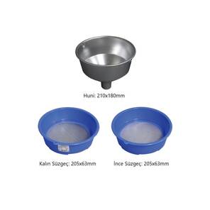 Yasaeng Yuvarlak Plastik Bal Süzgeci