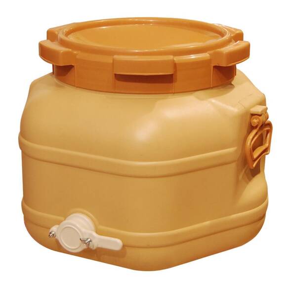 Apimaye Bal Dinlendirme Fıçısı, Musluklu, 50 Kg