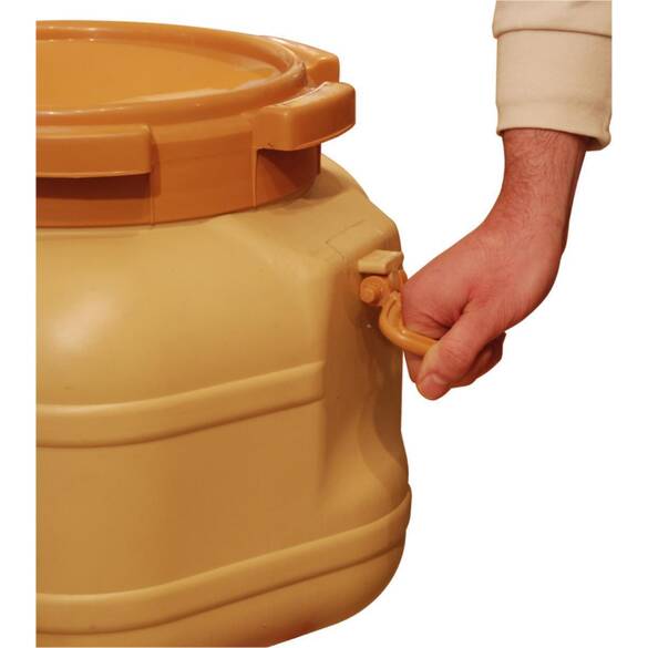 Apimaye Bal Dinlendirme Fıçısı, Musluksuz, 50 Kg