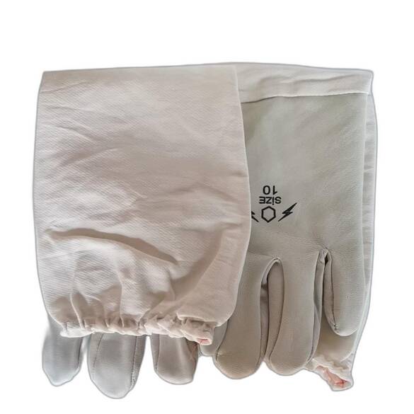 Arıcı Eldiveni, Deri