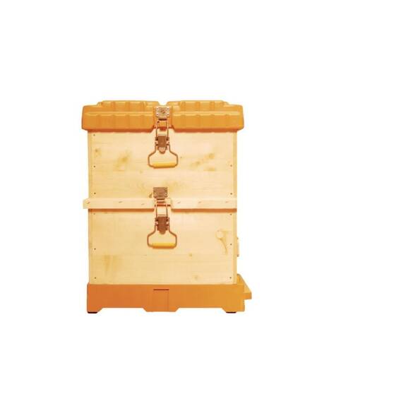 Ergonomik Ahşap Kovan 2 Katlı (LN-24 TR) Çerçeveli