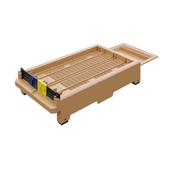 Ergonomik Taban - R tipi - Ruşet Taban (Anti Varroa Izgaralı)