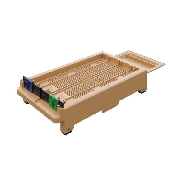 Ergonomik Taban - R tipi - Ruşet Taban (Anti Varroa Izgaralı)