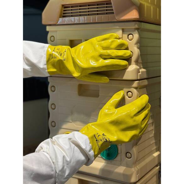 Lega Arıcı Eldiveni, Su Geçirmez, Nitril, XL (10) Beden, Lg-3434