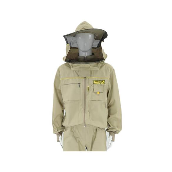 Lyson Arıcı Maskesi, Yuvarlak Başlıklı, Premium, XL Beden, Ly-M6057-XL