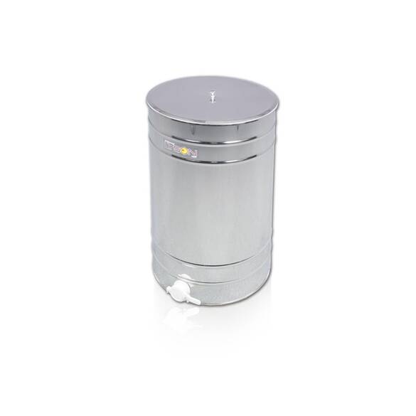 Lyson Bal Dinlendirme Kazanı, Plastik Musluklu, Paslanmaz, Optima Serisi, 150 L / ~210 Kg, LY-7039_RU