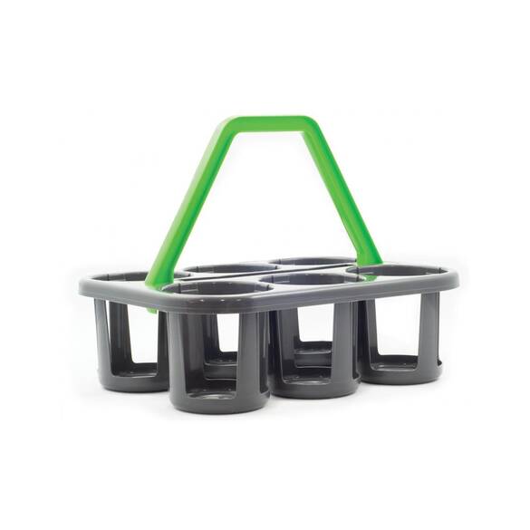 Lyson Bal Kavanozu Taşıma Sepeti, Plastik, Gri