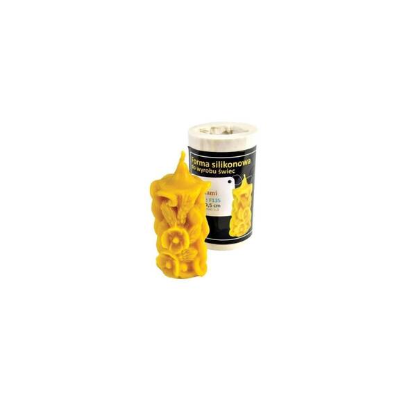 Lyson Mum Kalıbı, Çiçek Desenli, Ly-F135