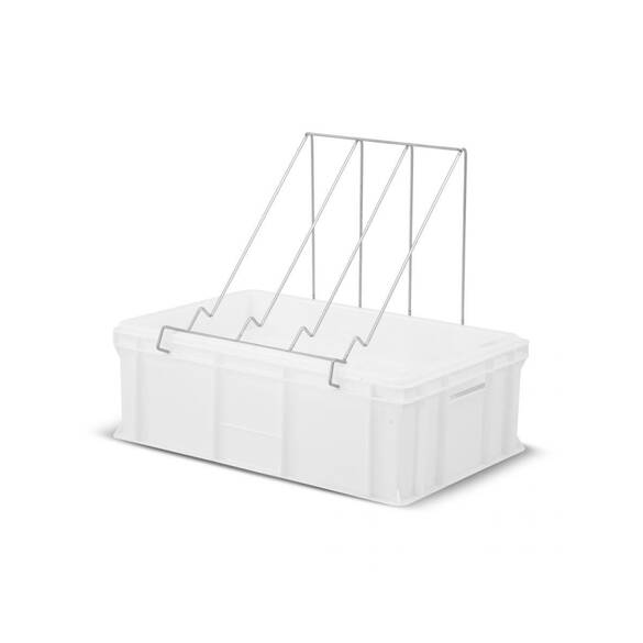 Lyson Plastik Sır Alma Kutusu, Plastik Süzgeçli, Çerçeve Standlı, LY-W3234