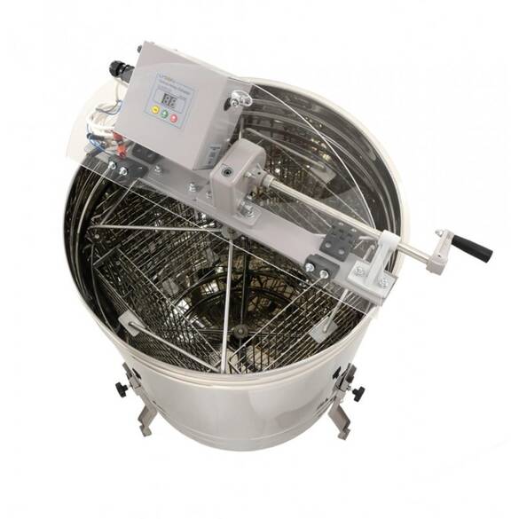 Lyson Yatarlı Bal Süzme Makinesi, 12V Motorlu/Manuel, 4 Çerçeveli, Optima Serisi, W221MS