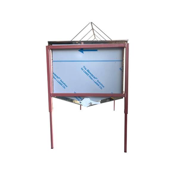 Mineli Sır Alma Tezgahı, Paslanmaz, Çift Kişilik, 1000 mm, MN-003