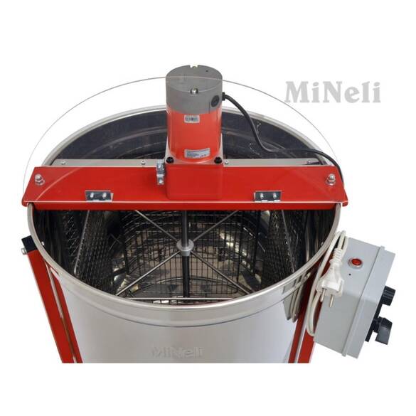 Mineli Teğet Bal Süzme Makinesi, 220V Motorlu, 4 Çerçeveli, F500 Serisi, MN-2015