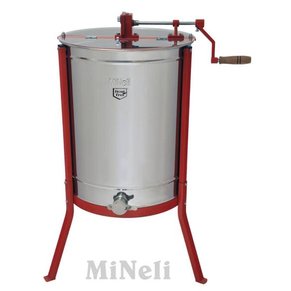 Mineli Teğet Bal Süzme Makinesi, Manuel, 3 Çerçeveli, F500 Serisi, MN-006
