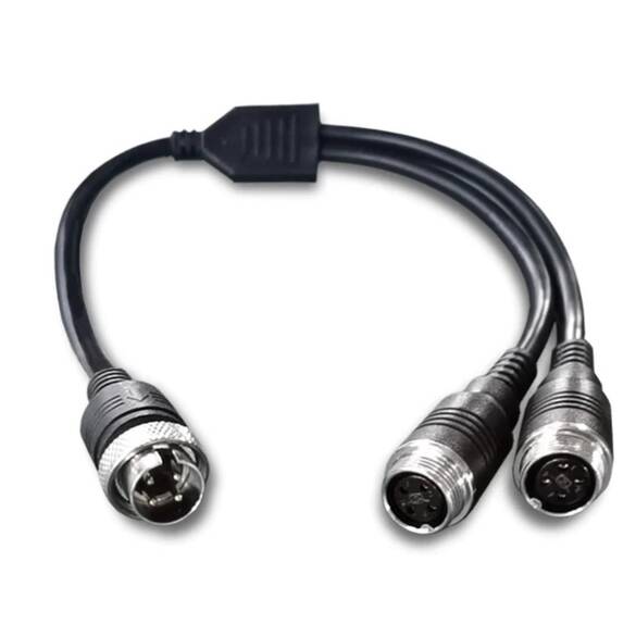 Pecron 4 Pinli Şarj Bağlantı Noktası Y Adaptörü