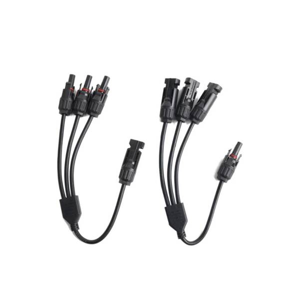 Pecron 5-Pin Y Şubeli MC4 Şarj Kablosu 6*200W Paralel Olarak Kullanılır