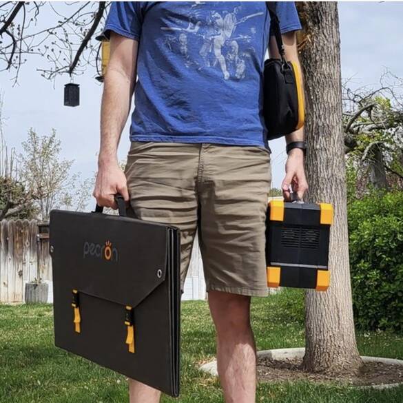 PECRON Aurora100 Katlanabilir Güneş Paneli