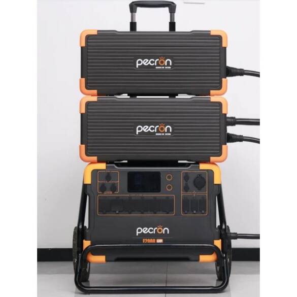 PECRON E2000LFP + 2x EB3000 + TROLLEY (8 KWH Set)