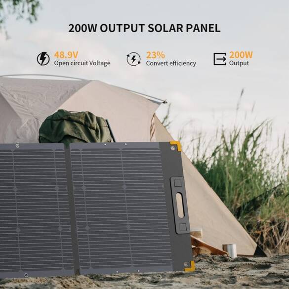 PECRON PV200 ”200W” Katlanır Güneş Paneli