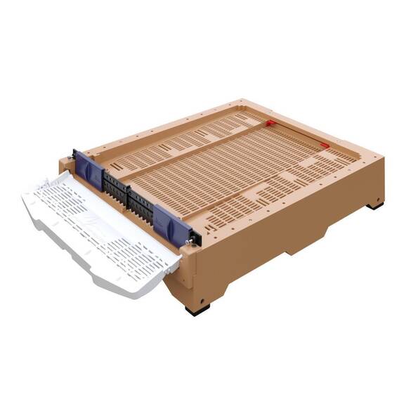 Polen Tuzaklı Kovan Tabanı - A tipi - Uçuş Tahtalı (Anti Varroa Izgaralı)