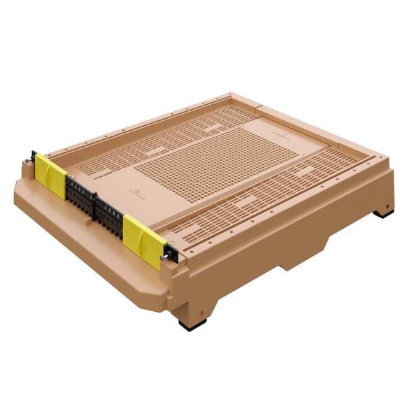 Polen Tuzaklı Kovan Tabanı - B tipi (Anti Varroa Izgaralı)
