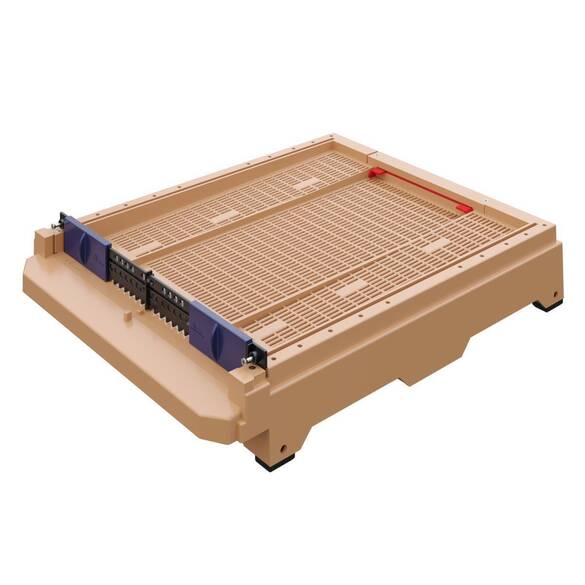 Polen Tuzaklı Kovan Tabanı - C Tipi (Anti Varroa Izgaralı)