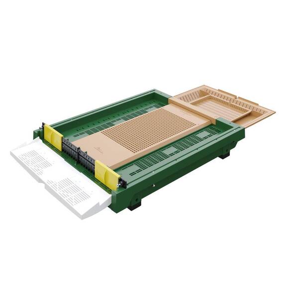 Polen Tuzaklı Kovan Tabanı - F Tipi (Anti Varroa Izgaralı)
