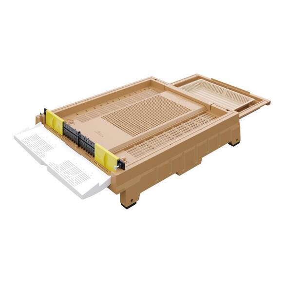 Polen Tuzaklı Kovan Tabanı - M tipi - Multi Taban (Anti Varroa Izgaralı)