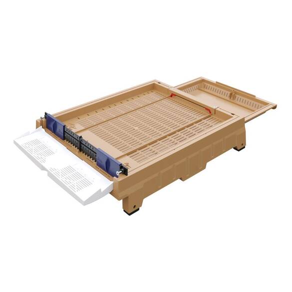 Polen Tuzaklı Kovan Tabanı - M tipi - Multi Taban (Anti Varroa Izgaralı)